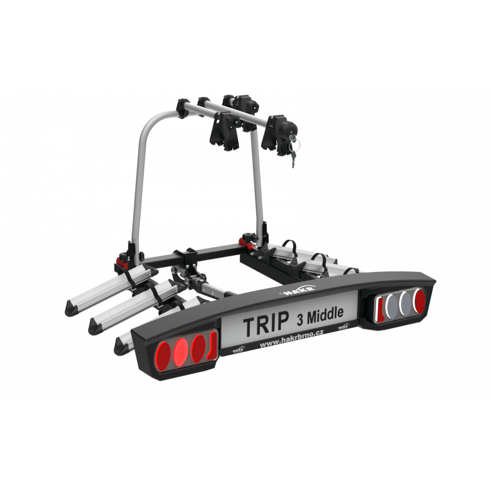 Velo turētājs uz farkopa HAKR TRIP MIDDLE 3 (3 divriteņiem)