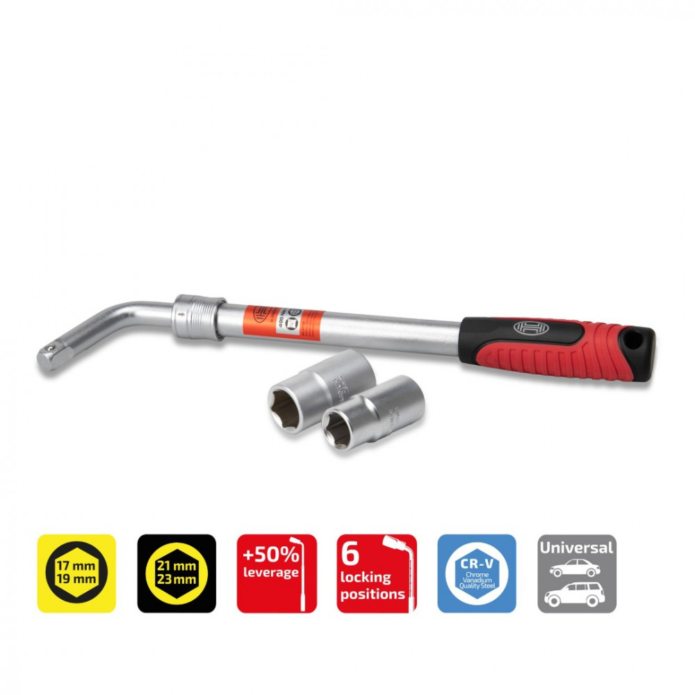 Riteņu atslēga teleskopiskā HEYNER *Torsio Lock Pro* 417120 Riteņu atslēga teleskopiskā HEYNER *Torsio Lock Pro* 417120