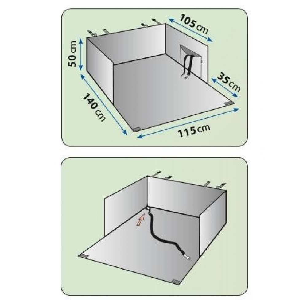 Pārklājs suņu transportēšanai bagāžniekā *DEXTER XXL*
