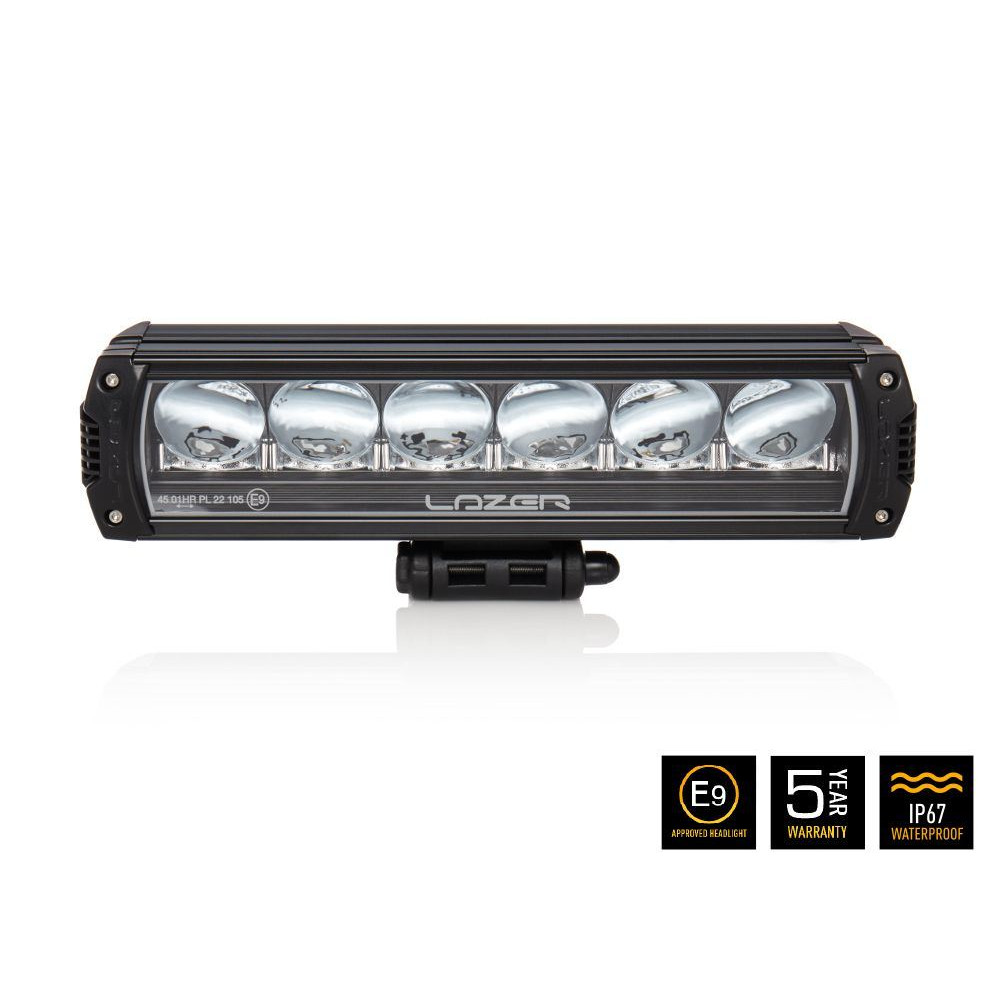 LED tālās gaismas lukturis LAZER TRIPLE-R 850 GEN1 (00R6-STD-B)