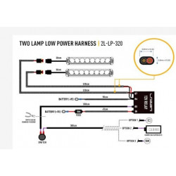 Vadu komplekts LAZER 2L-LP-320