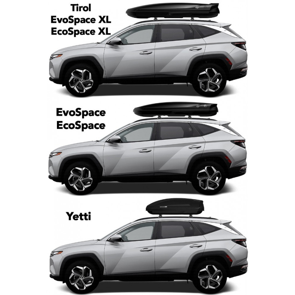 Kattolaatikot NORTHLINE ECOSPACE XL HX BLACK MATT