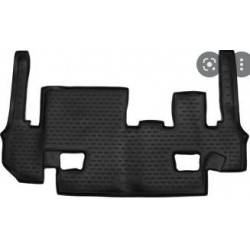 Car rubber floor mats black HYUNDAI H1 (3rd row)(2007-...) NOVLINE