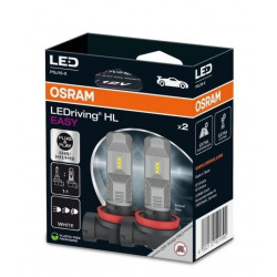 Car LED bulbs OSRAM H8/H11/H16 LEDRIVING HL EASY 6000K (2 vnt.) 64211DWESY-2HB