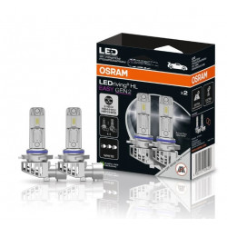 Auto LED spuldzes OSRAM HB3/HIR1/H10/HB4/HIR2 LEDRIVING HL EASY GEN2 6000K (2 gab.) 9005DWESY2-2HB