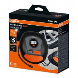 Car air compressor 12V OSRAM TYREINFLATE 400 OTI400 Car air compressor 12V OSRAM TYREINFLATE 400 OTI400