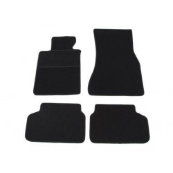Car textile mats black BMW 5 G30/G31 (2017-2024) ELEGANT