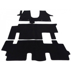 Auto tekstiilmatid mustad VW T5/T6 Transporter/Carawelle (2003-2022) LUXUS Auto tekstiilmatid mustad VW T5/T6 Transporter/Carawelle (2003-2022) LUXUS