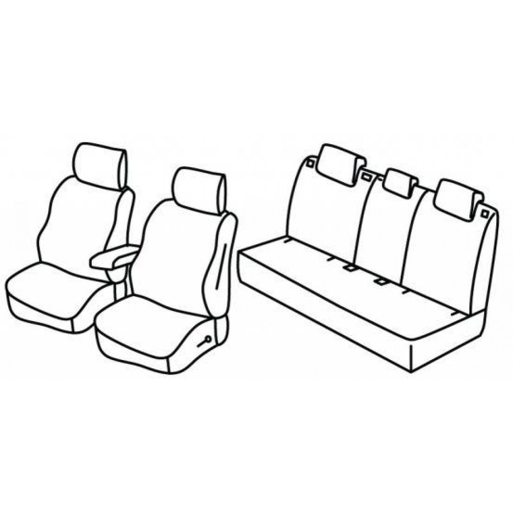 Car custom seat covers *HARMONY* DACIA BIGSTER (2025-...)
