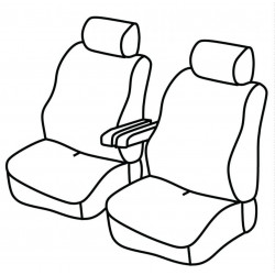 Car seat covers *HARMONY* VW T5/T6 (1+1)(2003-...)