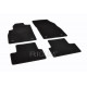 Car textile mats black OPEL ASTRA J (2009-2015) RIGUM TEXTILE