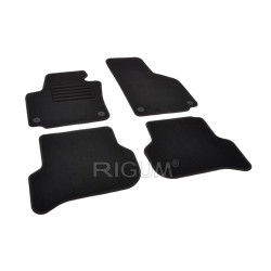 Auto tekstiilmatid mustad VW GOLF Plus (2003-2009) RIGUM TEXTILE