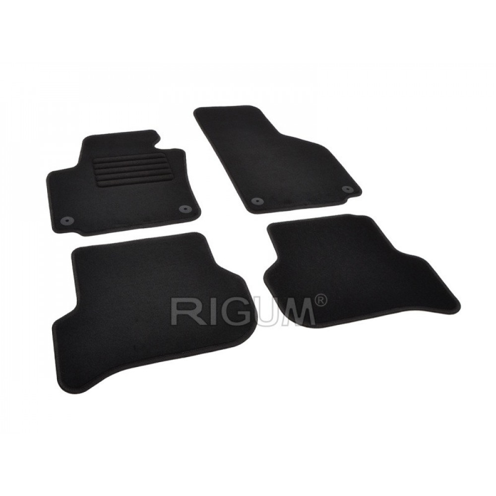 Kangasmattosarja musta SEAT ALTEA (2004-2009) RIGUM TEXTILE