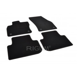Car textile mats black VW TIGUAN (2016-...) RIGUM TEXTILE