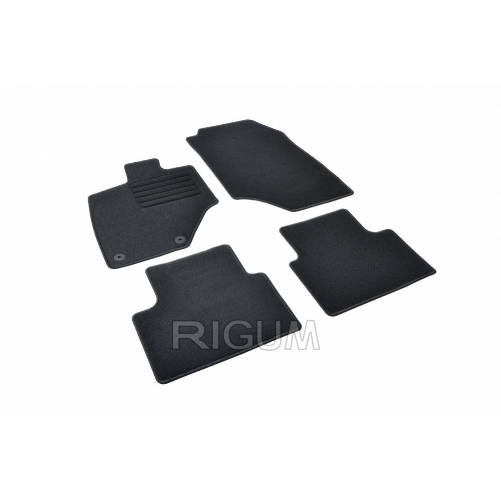 Car textile mats black OPEL GRANDLAND (2025-...) RIGUM TEXTILE