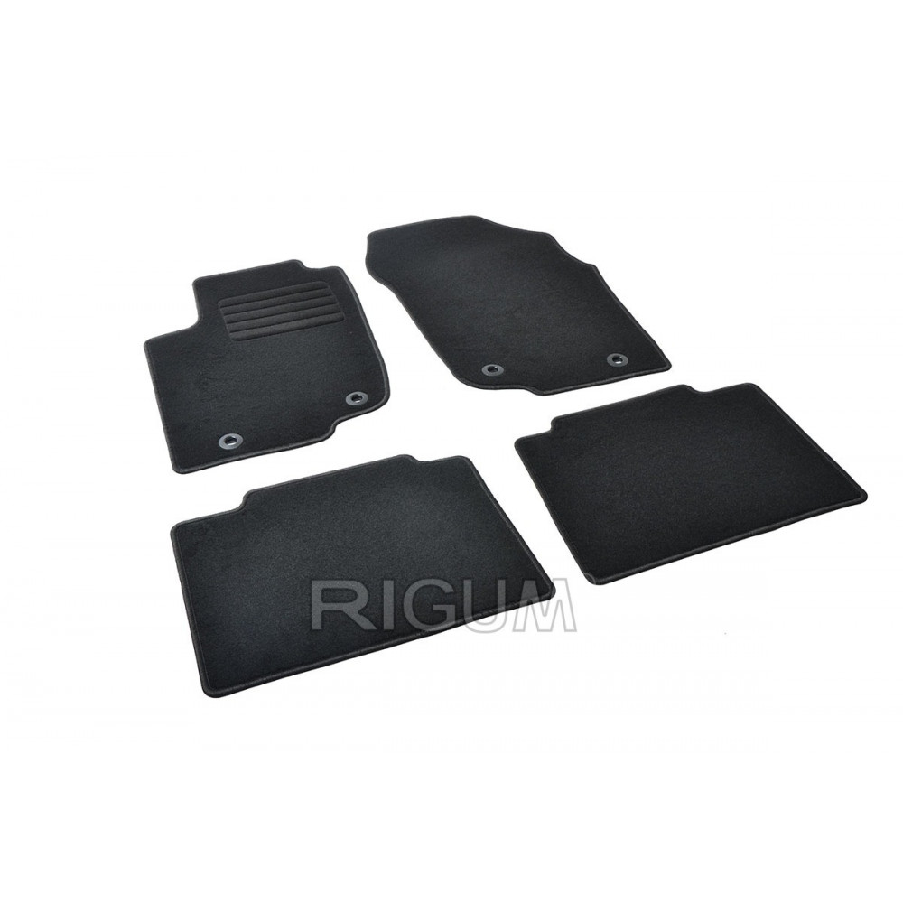 Car textile mats black LEXUS NX (2014-...) RIGUM TEXTILE