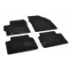 Car textile mats black TOYOTA YARIS CROSS (2021-...) RIGUM TEXTILE
