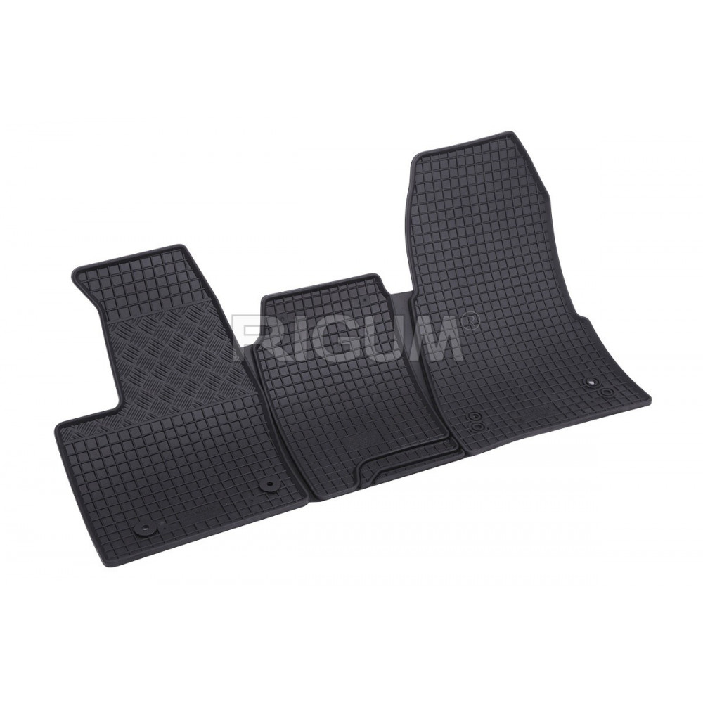 KUMIMATTOSARJA MUSTA FORD TRANSIT Custom Automat (2020-2024) RIGUM