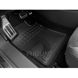 CAR RUBBER FLOOR MATS BLACK OPEL ASTRA L ST (2024-...) RIGUM