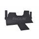 CAR RUBBER FLOOR MATS BLACK VW T7 Caravelle (2s.) (2025-...) RIGUM