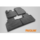 АВТОКОВРИКИ РЕЗИНОВЫЕ ЧЕРНЫЕ XPENG G6 (2023-...) RIGUM