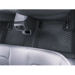 CAR RUBBER FLOOR MATS BLACK KIA K4 (2026-...) RIGUM