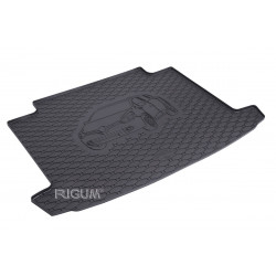 CAR RUBBER TRUNK MAT RENAULT CLIO IV GRANDTOUR (2012-2020) RIGUM