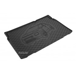 CAR RUBBER TRUNK MAT CITROEN C3 AIRCROSS UPPER FLOOR (2017-...) RIGUM