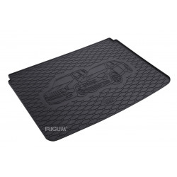 CAR RUBBER TRUNK MAT JEEP RENEGADE BOTTOM FLOOR (2014-...) RIGUM