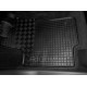 CAR RUBBER FLOOR MATS BLACK MB GL-class/GLS-class X166 (2012-...) RIGUM