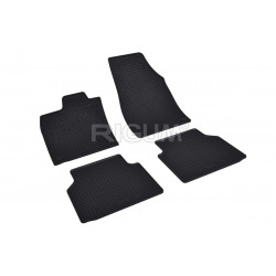 CAR RUBBER FLOOR MATS BLACK VW ID.4 (2021-…) RIGUM