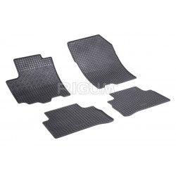 CAR RUBBER FLOOR MATS BLACK SUZUKI VITARA (2015-...) RIGUM