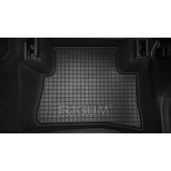 CAR RUBBER FLOOR MATS BLACK TOYOTA C-HR (2016-...)  RIGUM