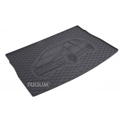 CAR RUBBER TRUNK MAT VW GOLF VII SPORTSVAN UPPER FLOOR (2014-...) RIGUM