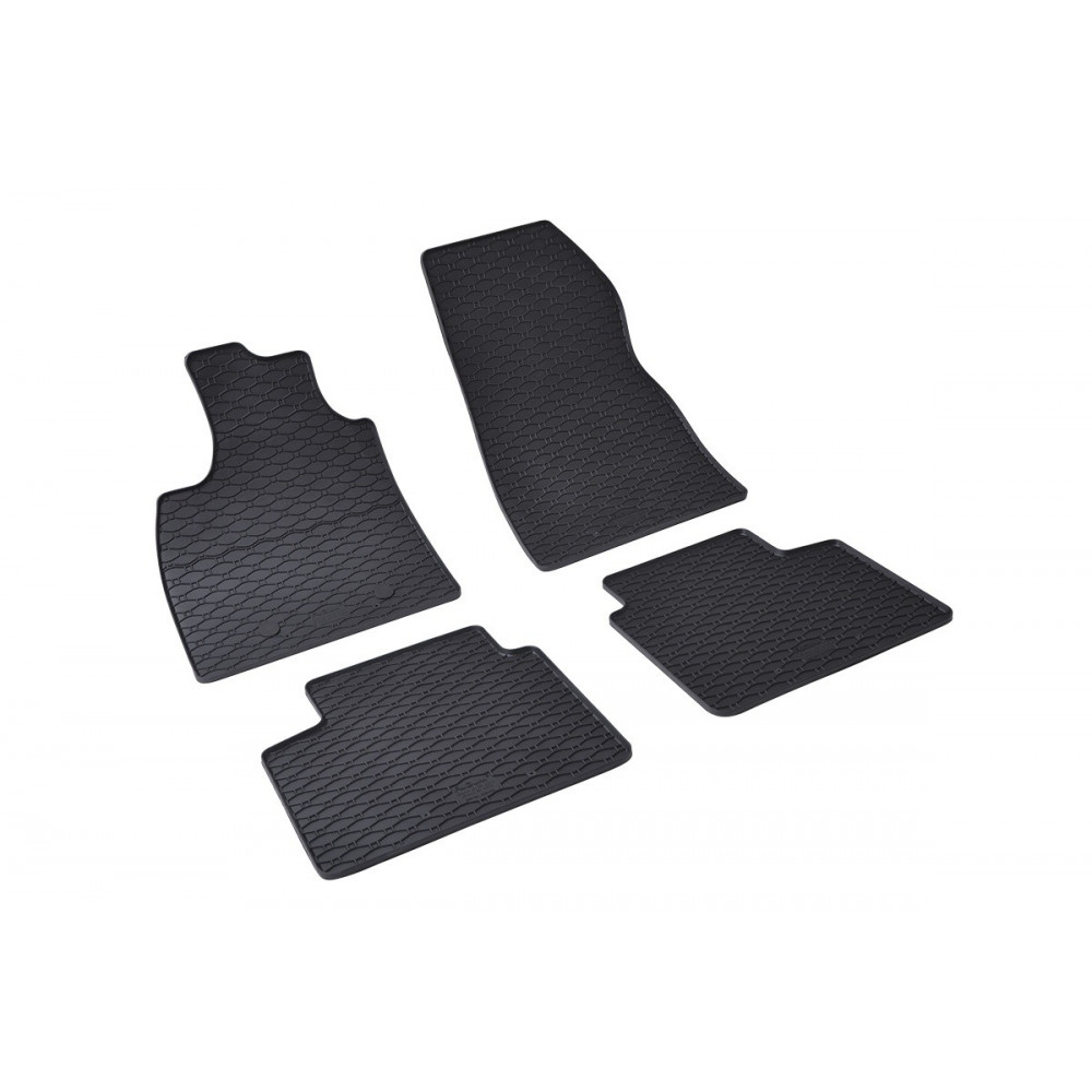 CAR RUBBER FLOOR MATS BLACK DACIA BIGSTER HEV (2025-...) RIGUM