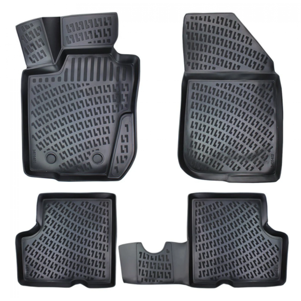 AUTO KUMMIMATID MUSTAD 3D DACIA DUSTER 4WD (2010-2017) RIZLINE