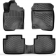 CAR RUBBER FLOOR MATS BLACK 3D HONDA ZR-V (2023-...) RIZLINE