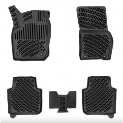 KUMIMATTOSARJA MUSTA 3D VW TAYRON (2025-...) RIZLINE