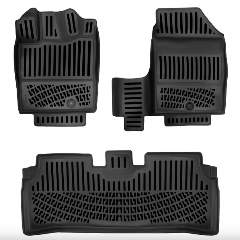 AUTO KUMMIMATID MUSTAD 3D HYUNDAI INSTER (2024-...) RIZLINE