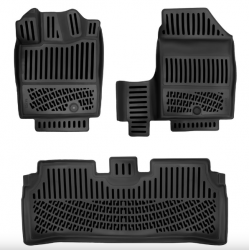 GUMINIAI KILIMELIAI JUODI 3D HYUNDAI INSTER (2024-...) RIZLINE