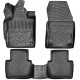 CAR RUBBER FLOOR MATS BLACK 3D PEUGEOT 408 Petrol (2023-...) RIZLINE CAR RUBBER FLOOR MATS BLACK 3D PEUGEOT 408 Petrol (2023-...) RIZLINE