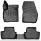 CAR RUBBER FLOOR MATS BLACK 3D OPEL ASTRA L EV HB (2023-...) RIZLINE