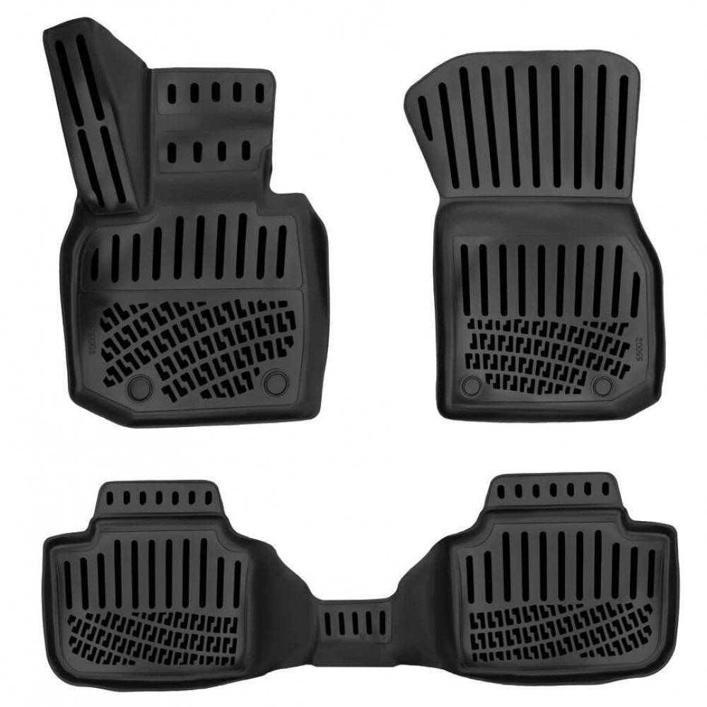 KUMIMATTOSARJA MUSTA 3D BMW X3 G45 (2025-...) RIZLINE