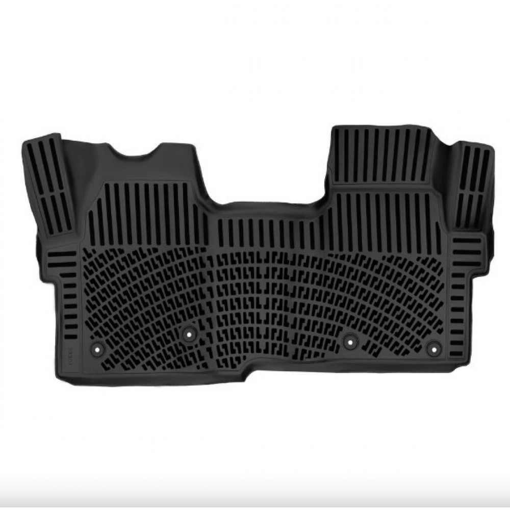 KUMIMATTOSARJA MUSTA 3D FORD TRANSIT CUSTOM Automatic Gear (3S.) (2024-...) RIZLINE