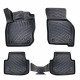 CAR RUBBER FLOOR MATS BLACK 3D VW T-ROC II (2026-...) RIZLINE CAR RUBBER FLOOR MATS BLACK 3D VW T-ROC II (2026-...) RIZLINE