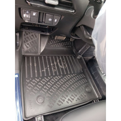 KUMIMATTOSARJA MUSTA 3D KIA EV6 (CV Facelift) (2025-...) RIZLINE