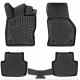 KUMIMATTOSARJA MUSTA 3D SKODA OCTAVIA III (2012-2020) RIZLINE KUMIMATTOSARJA MUSTA 3D SKODA OCTAVIA III (2012-2020) RIZLINE