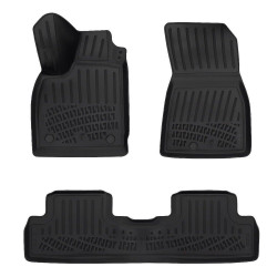 KUMIMATTOSARJA MUSTA 3D RENAULT 5 E-Tech (2024-...) RIZLINE