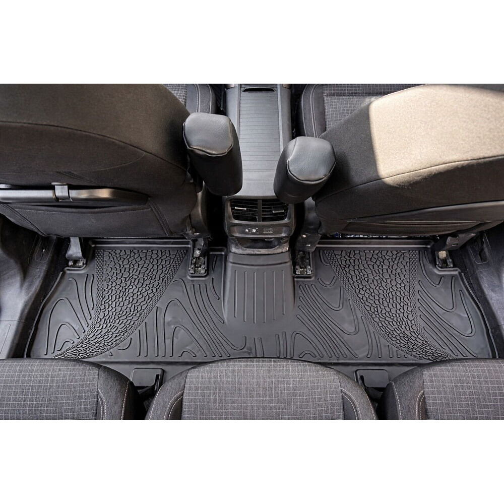 GUMINIAI KILIMELIAI JUODI 3D CITROEN BERLINGO/PEUGEOT RIFTER (2018-...) RIZLINE PREMIUM
