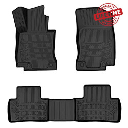 АВТОКОВРИКИ РЕЗИНОВЫЕ ЧЕРНЫЕ 3D MB C-Class W206 (2021-...) RIZLINE PREMIUM